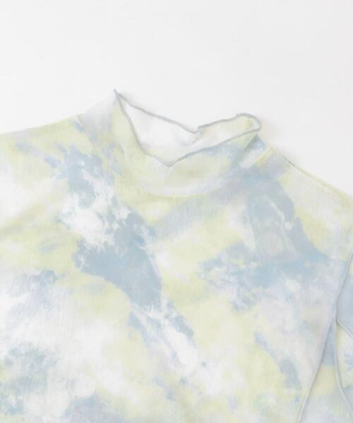 SENSE OF PLACE by URBAN RESEARCH(センスオブプレイスバイアーバンリサーチ)の「メローチュールハイネックトップ(Tシャツ/カットソー・レディース・ブラック/その他1/その他2/グリーン系その他/ベージュ系その他/アイボリー・ONE)」の15枚目の写真