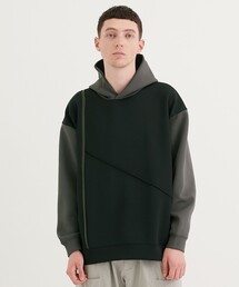 CITY TOKYO | 切り替えフードプルオーバー(パーカー)