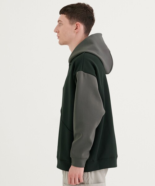 CITY TOKYO（シティトウキョウ）の「切り替えフードプルオーバー（パーカー・メンズ・ネイビー/ホワイト/ブラック・2/3/1）」の20枚目の写真