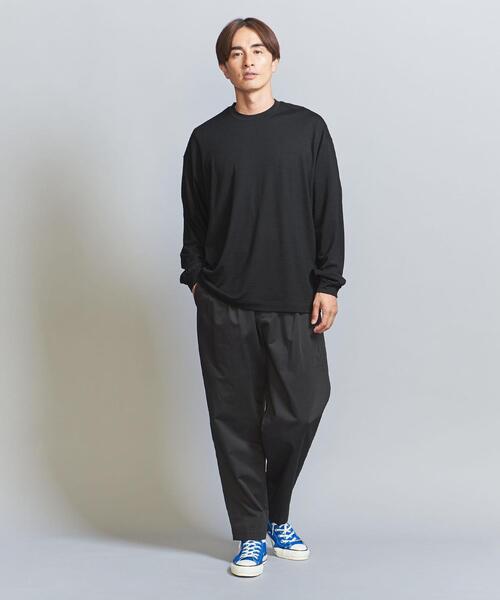 BEAUTY&YOUTH UNITED ARROWS（ビューティーアンドユースユナイテッドアローズ）の「ウォッシャブル ウール ロングスリーブ Tシャツ（Tシャツ/カットソー・メンズ・ブラック/オレンジ系その他/グレー・S/XL/L/M）」の13枚目の写真