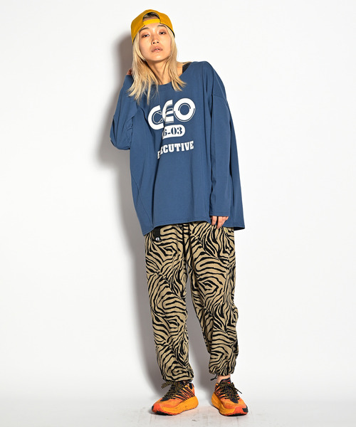 ALDIES（アールディーズ）の「Ceo Nowadays Cut / シーイーオーナウアデイズカット（Tシャツ/カットソー・メンズ・ネイビー/マルチ/ブラック・FREE）」の6枚目の写真