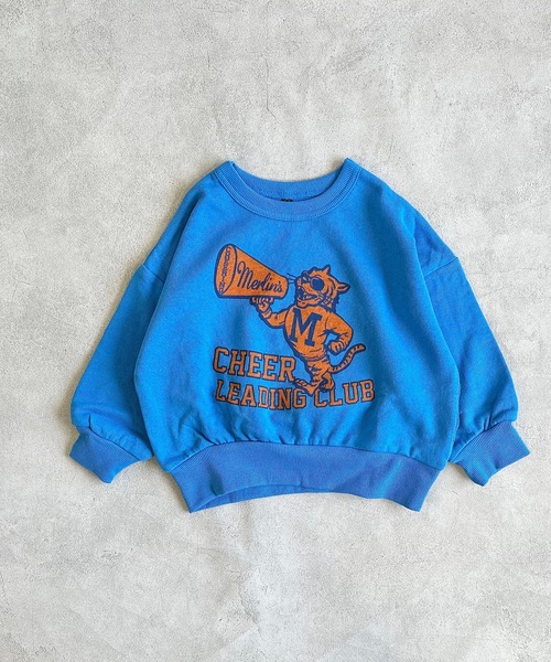 Life Support Products(ライフサポートプロダクツ)の「裏毛ワイドカレッジトレーナー(80~150cm)(スウェット・キッズ・エメラルド/オフホワイト/ブラック/杢グレー/ネイビー/ブルー・100/140/95/150/120/80/110/130/90)」の18枚目の写真