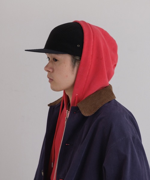 WHIMSIC（ウィムジック）の「【UNISEX】フリースジェットキャップ（キャップ・メンズ・チャコールグレー/ブラック/ブラウン/ネイビー・FREE）」の20枚目の写真