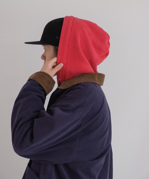 WHIMSIC（ウィムジック）の「【UNISEX】フリースジェットキャップ（キャップ・メンズ・チャコールグレー/ブラック/ブラウン/ネイビー・FREE）」の21枚目の写真