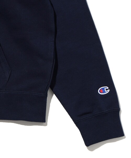 FREAK'S STORE（フリークスストア）の「限定展開 champion/チャンピオン KIDS ZIP HOODED SWEATSHIRT / キッズ ジップフーデッドスウェットシャツ / ジップパーカー / CK-Y102（パーカー・キッズ・ネイビー/グレー/ブラック・100/110/120/130/140/150）」の8枚目の写真