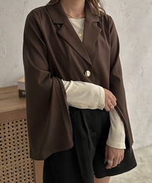 【apres jour clair】袖スリットジャケット【ZOZOTOWN限定アイテム】