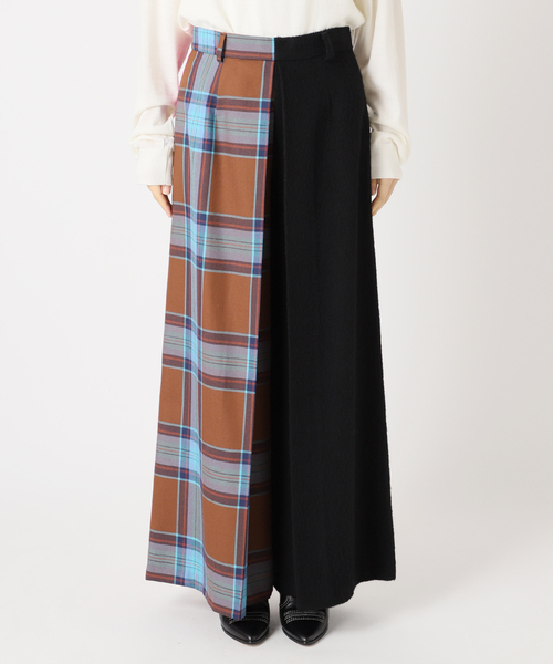 O'NEIL of DUBLIN（オニールオブダブリン）の「【O'neil of Dublin】別注 PATCHWORK GAUCHO パンツ[BK]（その他パンツ・レディース・ブラック・10）」の7枚目の写真