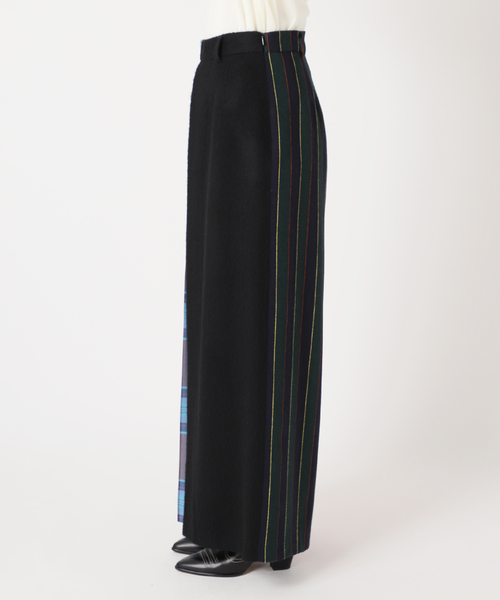O'NEIL of DUBLIN（オニールオブダブリン）の「【O'neil of Dublin】別注 PATCHWORK GAUCHO パンツ[BK]（その他パンツ・レディース・ブラック・10）」の8枚目の写真