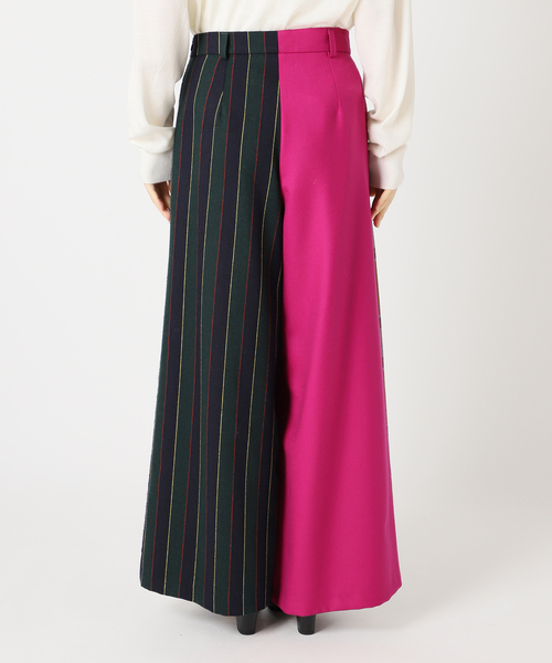 O'NEIL of DUBLIN（オニールオブダブリン）の「【O'neil of Dublin】別注 PATCHWORK GAUCHO パンツ[BK]（その他パンツ・レディース・ブラック・10）」の9枚目の写真
