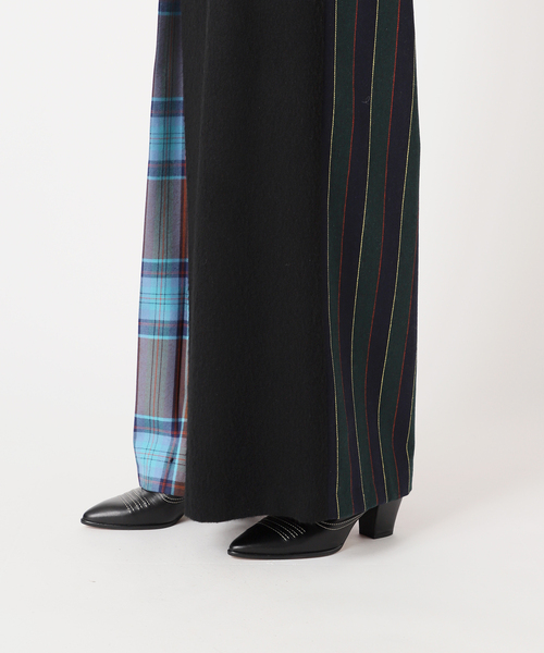 O'NEIL of DUBLIN（オニールオブダブリン）の「【O'neil of Dublin】別注 PATCHWORK GAUCHO パンツ[BK]（その他パンツ・レディース・ブラック・10）」の13枚目の写真