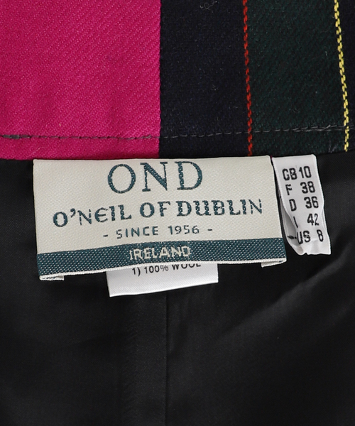 O'NEIL of DUBLIN（オニールオブダブリン）の「【O'neil of Dublin】別注 PATCHWORK GAUCHO パンツ[BK]（その他パンツ・レディース・ブラック・10）」の18枚目の写真