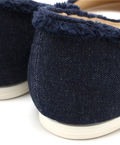 LE TALON（ルタロン）の「◆Le Talon GRISE◆  ポインテッドフリンジフラット（その他シューズ・レディース・ネイビー・37.5/35.5/36.5/36/37/38）」の7枚目の写真