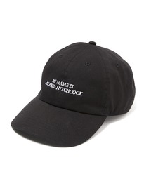 【Bonjour records/ボンジュールレコード】 Original Hitchcock Logo Cap ヒッチコック『My Name Is Alfred Hitchcock』ロゴキャップ