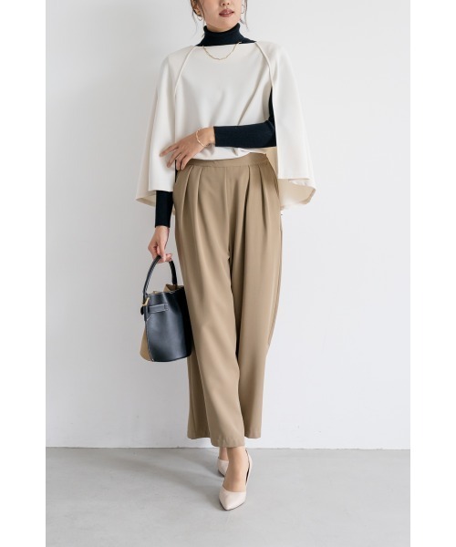 M.deux（エムドゥ）の「●ベーシックタートルニット●（ニット/セーター・レディース・ライトグレー/レッド/ブラック/グリーン/マスタード/オフホワイト/その他・MEDIUM）」の19枚目の写真