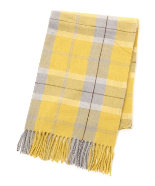 GLOBAL WORK（グローバルワーク）の「静電軽減柄ストール/704763（ストール/ショール・レディース・グレー/ベージュ/イエロー/ネイビー/ネイビー系/イエロー系その他/グリーン・FREE）」の6枚目の写真