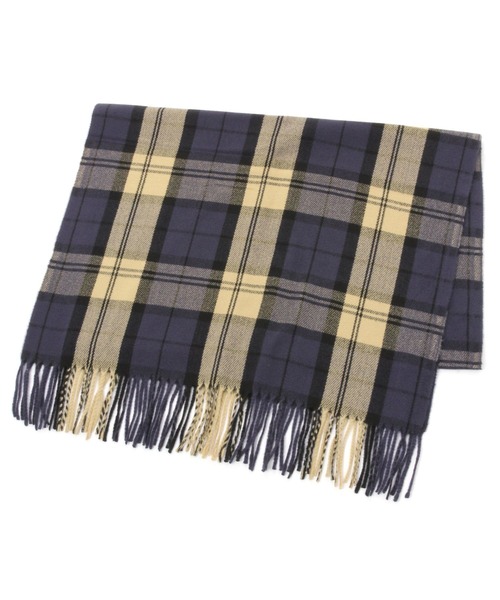 GLOBAL WORK（グローバルワーク）の「静電軽減柄ストール/704763（ストール/ショール・レディース・グレー/ベージュ/イエロー/ネイビー/ネイビー系/イエロー系その他/グリーン・FREE）」の8枚目の写真