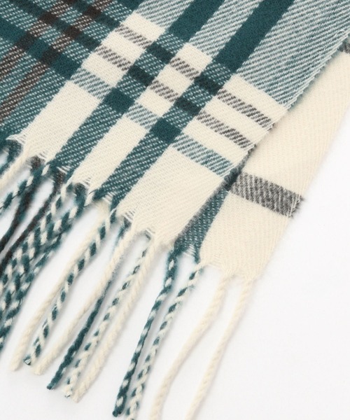 GLOBAL WORK（グローバルワーク）の「静電軽減柄ストール/704763（ストール/ショール・レディース・グレー/ベージュ/イエロー/ネイビー/ネイビー系/イエロー系その他/グリーン・FREE）」の12枚目の写真