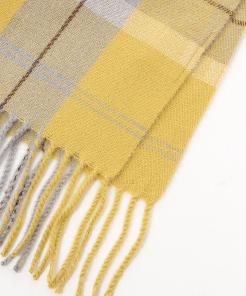 GLOBAL WORK（グローバルワーク）の「静電軽減柄ストール/704763（ストール/ショール・レディース・グレー/ベージュ/イエロー/ネイビー/ネイビー系/イエロー系その他/グリーン・FREE）」の15枚目の写真