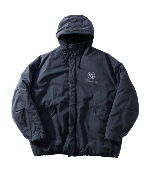 WHO'S WHO gallery（フーズフーギャラリー）の「【KOOKY'N/クーキー】BRONXパーカーショートモッズコート（モッズコート・メンズ・ブラック/ネイビー・FREE）」の7枚目の写真