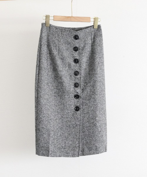 Miniministore（ミニミニストア）の「ツイード調スカート 秋冬ペンシルスカート（スカート・レディース・ブラック/グレー・S/XL/M/XXL/L）」の20枚目の写真