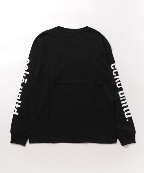ecko unltd.(エコーアンリミテッド)の「23AW秋冬新作【ecko unltd.】エコーアンリミテッド 長袖 ロングスリーブTシャツ Unisex 綿100% ECM33400(Tシャツ/カットソー・メンズ・ブラック/ホワイト/ベージュ・LL/L/M)」の4枚目の写真