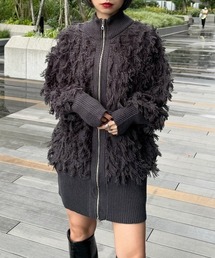 PAGEBOY | フリンジドライバーズニット(ニット/セーター)