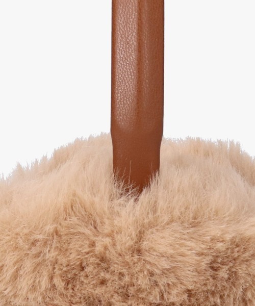 OVERRIDE(オーバーライド)の「OVERRIDE LEATHER FAKEFUR EARMUFF(イヤーマフ・レディース・ベージュ/ブラック/ホワイト/グリーン・57~59cm)」の19枚目の写真
