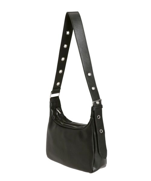 Ungrid（アングリッド）の「フェイクレザーショルダーバッグ（ショルダーバッグ・レディース・ブラック/ブラウン・FREE）」の19枚目の写真