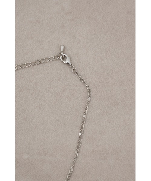 AZUL by moussy（アズールバイマウジー）の「ドットチェーンコンビネーションネックレス（ネックレス・レディース・シルバー/ゴールド系その他・FREE）」の7枚目の写真