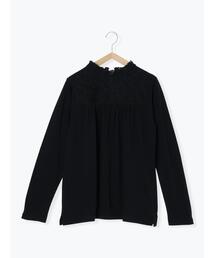 Samansa Mos2 | レース切替カットソー(Tシャツ/カットソー)