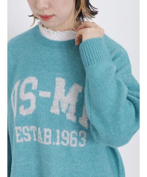 Samansa Mos2（サマンサ モスモス）の「レース切替カットソー（Tシャツ/カットソー・レディース・ブラック/グレー/キナリ/オフホワイト・F）」の16枚目の写真