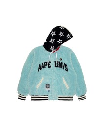 AAPE BUTTON BOA HOODIE