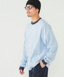 Champion | Champion × BEAMS / 別注 リンガー ロングスリーブ Tシャツ(Tシャツ/カットソー)