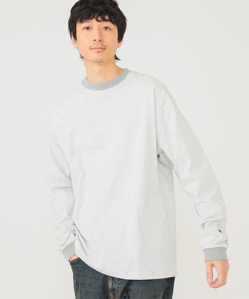 BEAMS GOLF ロングスリーブシャツ ホワイト BEAMS BEAMS Long Sleeve T-Shirt (T-shirts, Cut and Sewn T