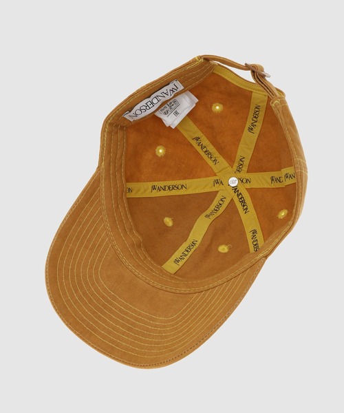 JW Anderson(ジェイダブリューアンダーソン)の「キャップ(キャップ・レディース・黄土色系/パープル系・ONE SIZE)」の5枚目の写真