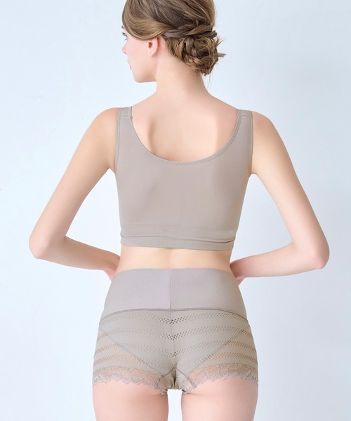 BRADELIS NEWYORK（ブラデリスニューヨーク）の「オールインワンスタイルショーツ ブラデリス（ショーツ・レディース・ブラック/ピンク系その他/グレイッシュベージュ/ブルー系その他/ホワイト系その他/ピンク系・S/M/L/LL）」の8枚目の写真