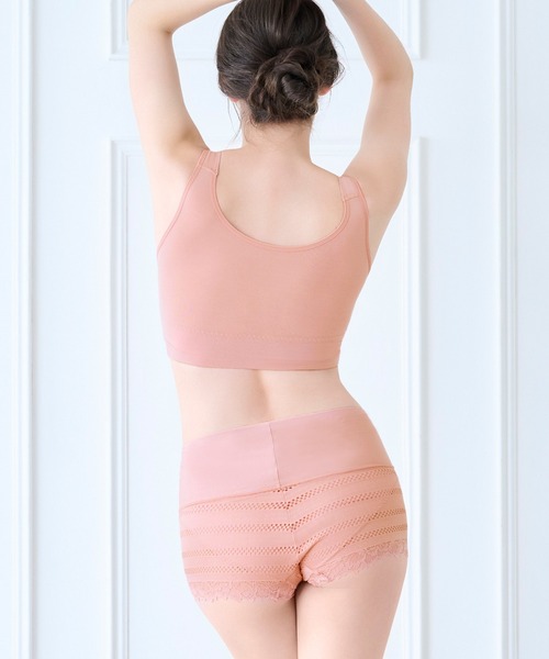 BRADELIS NEWYORK（ブラデリスニューヨーク）の「オールインワンスタイルショーツ ブラデリス（ショーツ・レディース・ブラック/ピンク系その他/グレイッシュベージュ/ブルー系その他/ホワイト系その他/ピンク系・S/M/L/LL）」の11枚目の写真