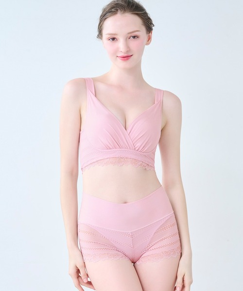 BRADELIS NEWYORK(ブラデリスニューヨーク)の「オールインワンスタイルショーツ ブラデリス(ショーツ・レディース・ブラック/ピンク系その他/グレイッシュベージュ/ブルー系その他/ホワイト系その他/ピンク系/インディゴブルー/テラコッタ・S/M/L/LL)」の16枚目の写真