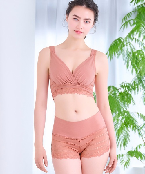 BRADELIS NEWYORK(ブラデリスニューヨーク)の「オールインワンスタイルショーツ ブラデリス(ショーツ・レディース・ブラック/ピンク系その他/グレイッシュベージュ/ブルー系その他/ホワイト系その他/ピンク系/インディゴブルー/テラコッタ・S/M/L/LL)」の21枚目の写真