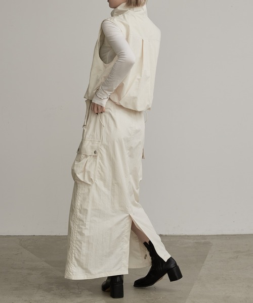 Lui's(ルイス)の「バルーンコンパクトベスト(ベスト・レディース・ブラック/オフホワイト・FREE)」の14枚目の写真