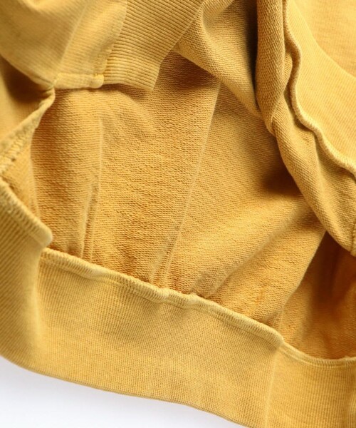 BRANSHES（ブランシェス）の「Happy colorピグメント染めトレーナー（スウェット・キッズ・ピンク/グリーン/アイボリー/サックスブルー/キャメル・100/150/90/130/120/110/140）」の12枚目の写真