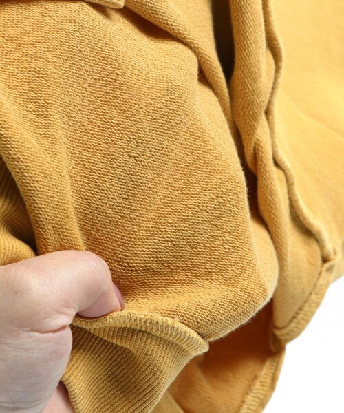 BRANSHES（ブランシェス）の「Happy colorピグメント染めトレーナー（スウェット・キッズ・ピンク/グリーン/アイボリー/サックスブルー/キャメル・100/150/90/130/120/110/140）」の13枚目の写真