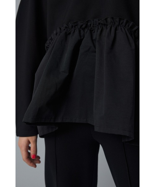 HeRIN.CYE（ヘリンドットサイ）の「Ponte frill tops ポンチフリル