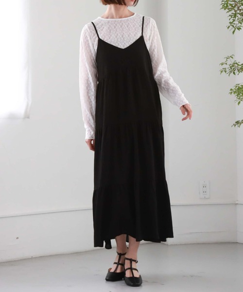 archives(アルシーヴ)の「フラワーカットレーストップス(Tシャツ/カットソー・レディース・ブラック/アイボリー/ミント・MEDIUM)」の20枚目の写真