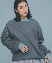 THE SHOP TK | 【裏表2WAY/軽量/ユニセックスでおすすめ】リバーシブル畦ニット(ニット/セーター)