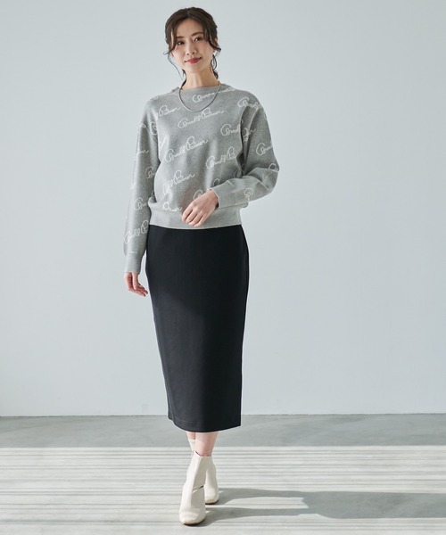 Arnold Palmer（アーノルドパーマー）の「レガシーロゴ JGD ニット プルオーバー（ニット/セーター・レディース・ネイビー/グレー・S/M/L）」の12枚目の写真