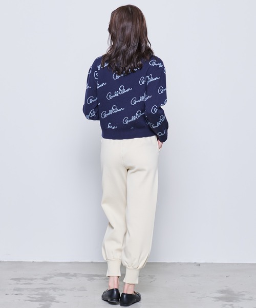 Arnold Palmer（アーノルドパーマー）の「レガシーロゴ JGD ニット プルオーバー（ニット/セーター・レディース・ネイビー/グレー・S/M/L）」の9枚目の写真