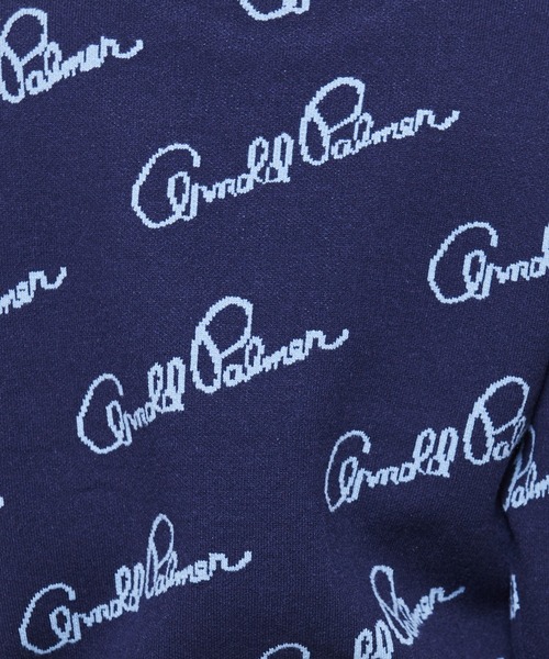 Arnold Palmer（アーノルドパーマー）の「レガシーロゴ JGD ニット プルオーバー（ニット/セーター・レディース・ネイビー/グレー・S/M/L）」の6枚目の写真