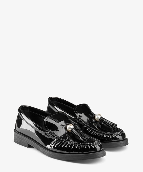 JIMMY CHOO ローファー ADDIE/PEARL（ローファー）｜JIMMY CHOO（ジミーチュウ）の