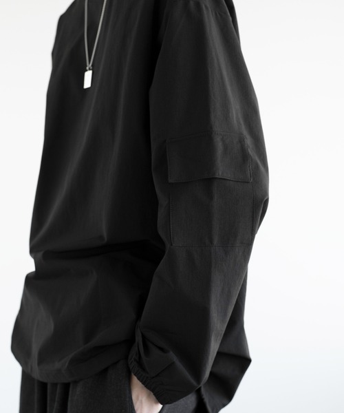 aimoha(アイモハ)の「aimoha men FUNCTIONAL SWEAT ファンクショナルクルーネックスウェット吸水速乾(スウェット・メンズ・ブラック/ベージュ/ダークグレー・LARGE/X-LARGE/XX-LARGE/XXX-LARGE)」の11枚目の写真